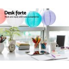 Foldable Desk with Bookshelf – White Foldable Desk with Bookshelf – White