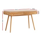 Computer Desk Office Study Desks Table Drawers Storage Ash Wood Legs Computer Desk Office Study Desks Table Drawers Storage Ash Wood Legs