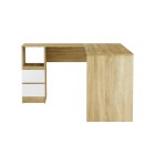 Corner Computer Desk Office Study Desks Table Drawers L-Shape Workstation Corner Computer Desk Office Study Desks Table Drawers L-Shape Workstation
