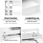 Office Computer Desk with Storage – White Office Computer Desk with Storage – White