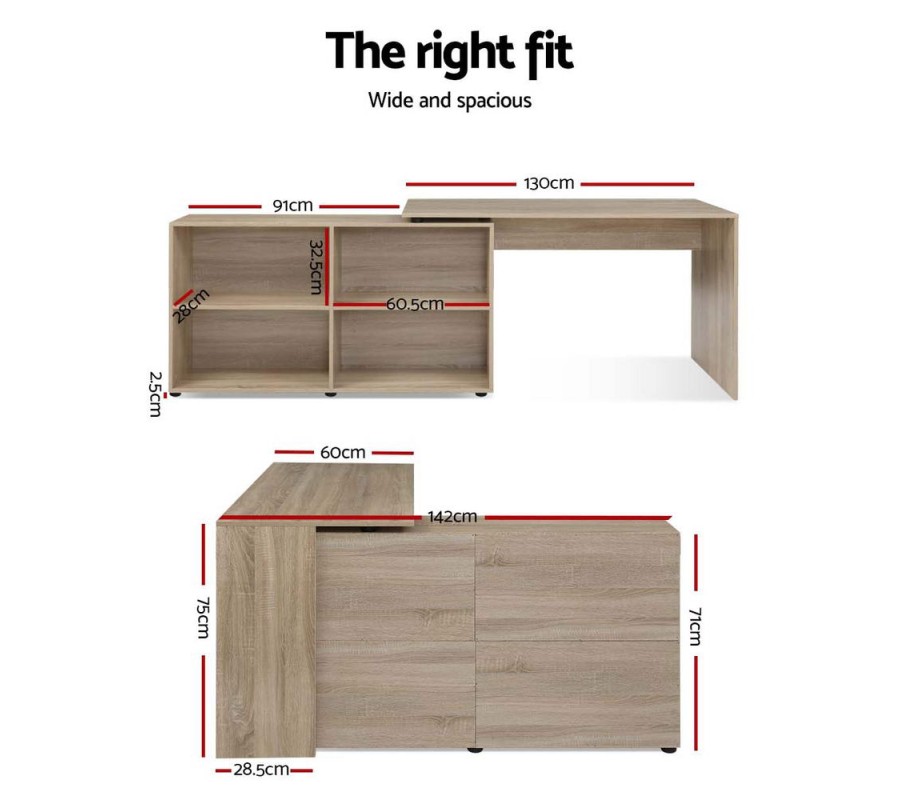 Office Computer Desk Corner Study Table Workstation Bookcase Storage Office Computer Desk Corner Study Table Workstation Bookcase Storage