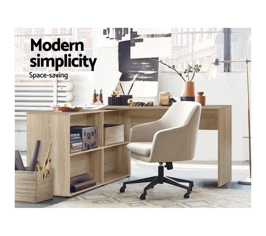 Office Computer Desk Corner Study Table Workstation Bookcase Storage Office Computer Desk Corner Study Table Workstation Bookcase Storage