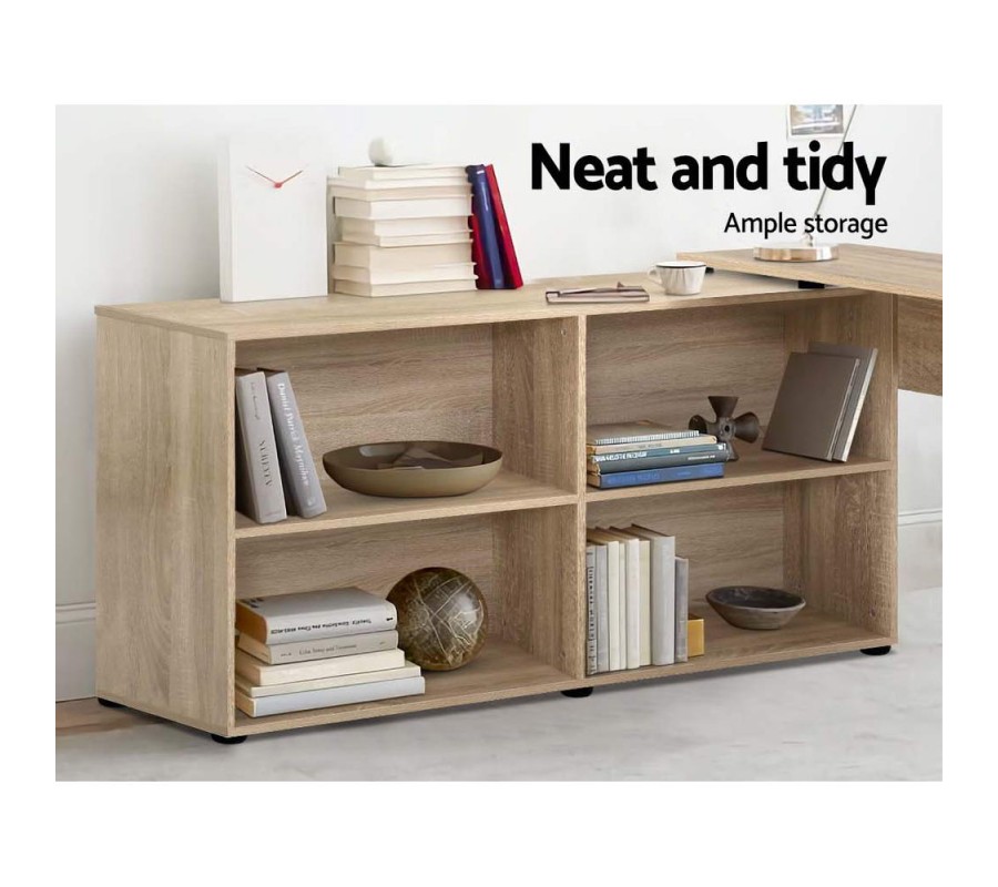 Office Computer Desk Corner Study Table Workstation Bookcase Storage Office Computer Desk Corner Study Table Workstation Bookcase Storage