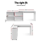 Office Computer Desk Corner Study Table Workstation Bookcase Storage Office Computer Desk Corner Study Table Workstation Bookcase Storage
