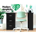 Office Computer Desk Student Study Table Workstation 3 Drawers 120cm Black Office Computer Desk Student Study Table Workstation 3 Drawers 120cm Black
