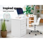 Office Computer Desk Student Study Table Workstation 3 Drawers Shelf 120cm Office Computer Desk Student Study Table Workstation 3 Drawers Shelf 120cm