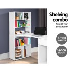 Office Computer Desk Student Study Table Home Workstation Corner Shelf Office Computer Desk Student Study Table Home Workstation Corner Shelf