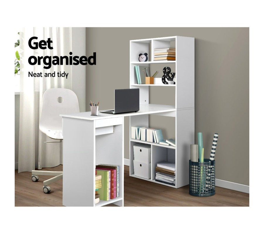 Office Computer Desk Student Study Table Home Workstation Corner Shelf Office Computer Desk Student Study Table Home Workstation Corner Shelf