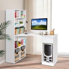 Office Computer Desk Student Study Table Home Workstation Corner Shelf Office Computer Desk Student Study Table Home Workstation Corner Shelf