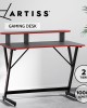 Gaming Desk Computer Desks Table 2-Tiers Storage Study Home Ofiice 100CM