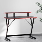 Gaming Desk Computer Desks Table 2-Tiers Storage Study Home Ofiice 100CM Gaming Desk Computer Desks Table 2-Tiers Storage Study Home Ofiice 100CM