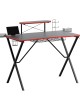 Gaming Desk Computer Desks Table Storage Shelves Study Home Ofiice 105CM