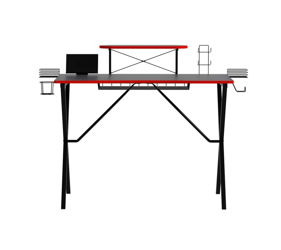 Gaming Desk Computer Desks Table Storage Shelves Study Home Ofiice 105CM Gaming Desk Computer Desks Table Storage Shelves Study Home Ofiice 105CM