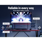 Gaming Desk Computer Desks Table Storage Shelves Study Home Ofiice 105CM Gaming Desk Computer Desks Table Storage Shelves Study Home Ofiice 105CM