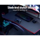 Gaming Desk Computer Desks Table Storage Shelves Study Home Ofiice 105CM Gaming Desk Computer Desks Table Storage Shelves Study Home Ofiice 105CM