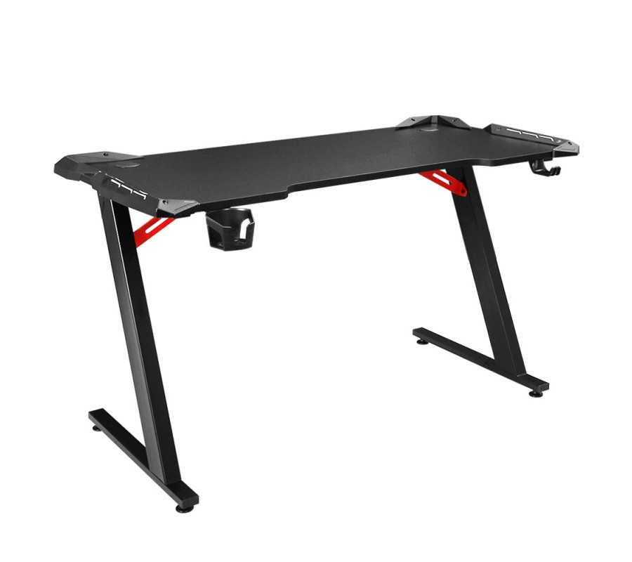 Gaming Desk Computer Desks Table Study Home Ofiice RGB LED Light 120CM Gaming Desk Computer Desks Table Study Home Ofiice RGB LED Light 120CM