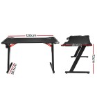 Gaming Desk Computer Desks Table Study Home Ofiice RGB LED Light 120CM Gaming Desk Computer Desks Table Study Home Ofiice RGB LED Light 120CM