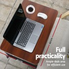Laptop Table Desk Portable – Dark Wood Laptop Table Desk Portable – Dark Wood