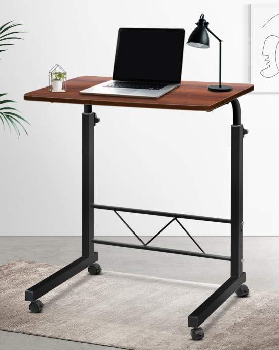 Laptop Table Desk Portable – Dark Wood