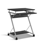 Metal Pull Out Table Desk – Black Metal Pull Out Table Desk – Black