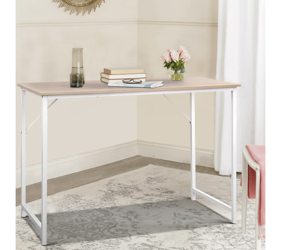 Minimalist Metal Desk – White Minimalist Metal Desk – White