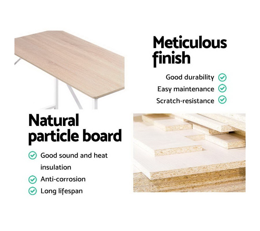 Minimalist Metal Desk – White Minimalist Metal Desk – White
