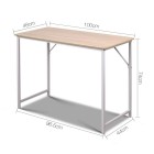 Minimalist Metal Desk – White Minimalist Metal Desk – White