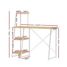 Computer Desk Laptop Table Bookshelf Desk Storage Rack Home Study Office Computer Desk Laptop Table Bookshelf Desk Storage Rack Home Study Office
