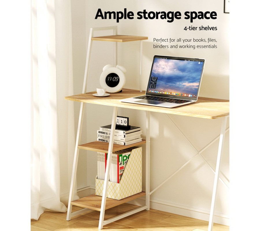 Computer Desk Laptop Table Bookshelf Desk Storage Rack Home Study Office Computer Desk Laptop Table Bookshelf Desk Storage Rack Home Study Office