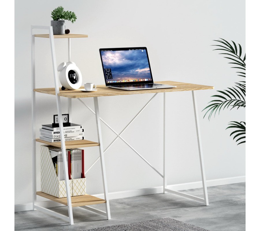 Computer Desk Laptop Table Bookshelf Desk Storage Rack Home Study Office Computer Desk Laptop Table Bookshelf Desk Storage Rack Home Study Office