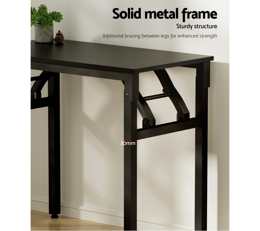 Computer Desk Laptop Table Bookshelf Desk Storage Rack Office Study Black Computer Desk Laptop Table Bookshelf Desk Storage Rack Office Study Black