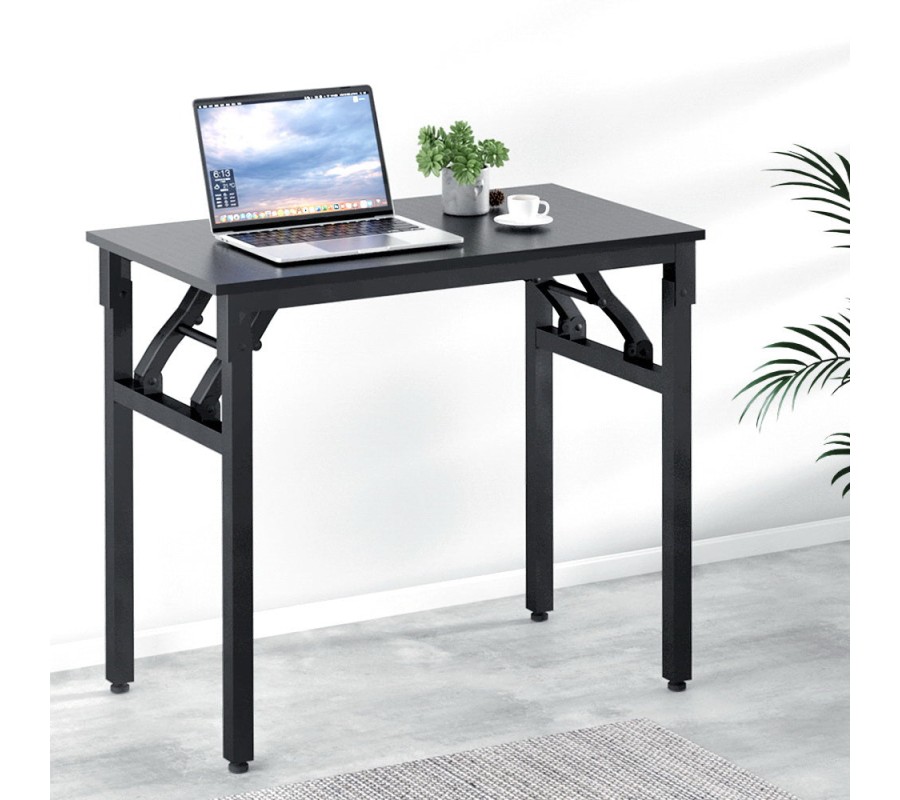 Computer Desk Laptop Table Bookshelf Desk Storage Rack Office Study Black Computer Desk Laptop Table Bookshelf Desk Storage Rack Office Study Black