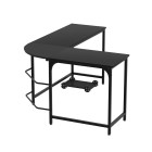 Corner Computer Desk L-Shaped Student Home Office Study Table Workstation Corner Computer Desk L-Shaped Student Home Office Study Table Workstation