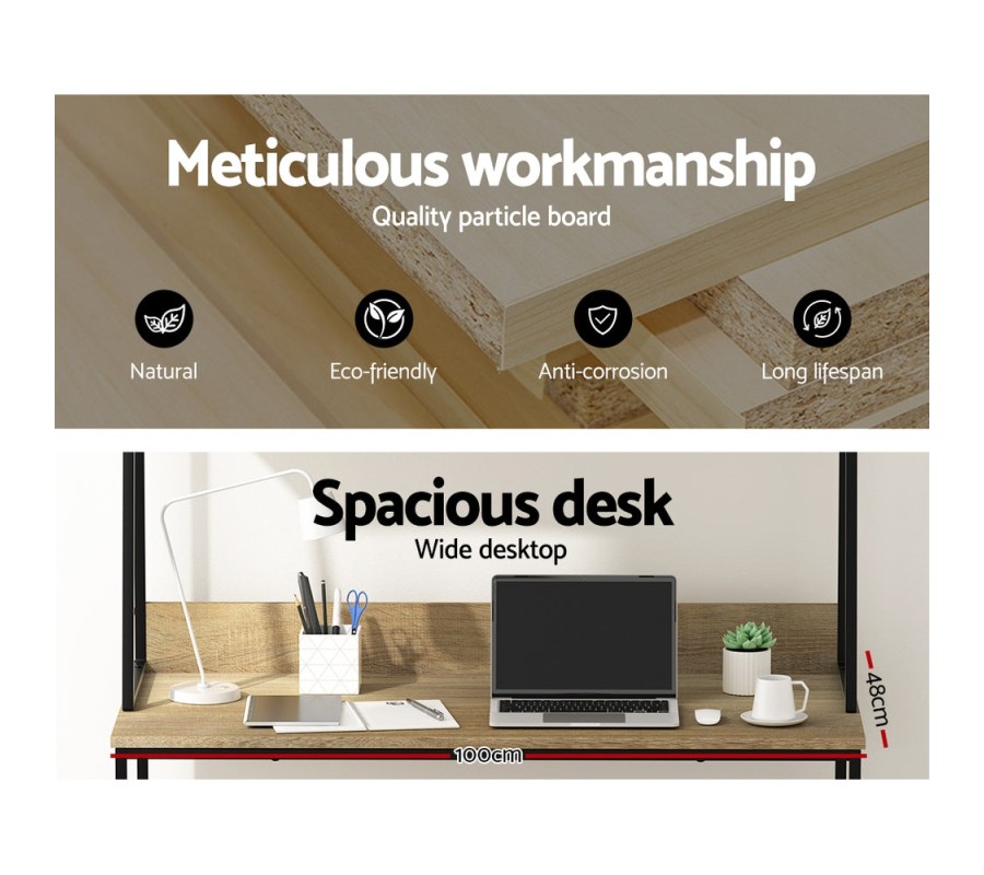 Computer Desk Office Desks Study Table Workstation Bookshelf Storage Computer Desk Office Desks Study Table Workstation Bookshelf Storage