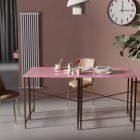 Home Office Work Small Study Desk Table Pink Home Office Work Small Study Desk Table Pink