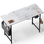 32&47 Inch Computer Desk for Small Spaces with Storage Bag 32&47 Inch Computer Desk for Small Spaces with Storage Bag