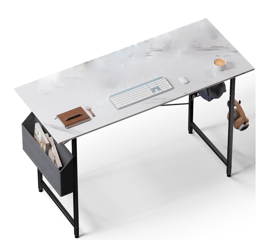 32&47 Inch Computer Desk for Small Spaces with Storage Bag 32&47 Inch Computer Desk for Small Spaces with Storage Bag