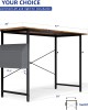 32&47 Inch Computer Desk for Small Spaces with Storage Bag