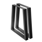 2x Coffee Dining Table Legs Steel Industrial Vintage Bench Metal Trapezoid 710MM 2x Coffee Dining Table Legs Steel Industrial Vintage Bench Metal Trapezoid 710MM