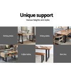 2x Coffee Dining Table Legs Steel Industrial Vintage Bench Metal Trapezoid 710MM 2x Coffee Dining Table Legs Steel Industrial Vintage Bench Metal Trapezoid 710MM