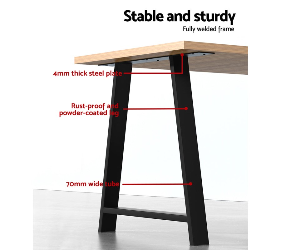 Mefunb Set of 2 Table Legs Coffee Dining Table Legs DIY Metal Leg 72X50cm Mefunb Set of 2 Table Legs Coffee Dining Table Legs DIY Metal Leg 72X50cm