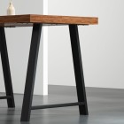 Mefunb Set of 2 Table Legs Coffee Dining Table Legs DIY Metal Leg 72X50cm Mefunb Set of 2 Table Legs Coffee Dining Table Legs DIY Metal Leg 72X50cm