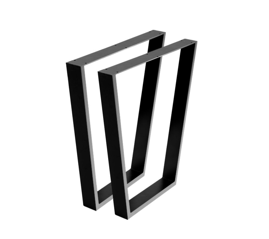Mefunb 2x Coffee Dining Table Legs 71×65/40CM Industrial Vintage Bench Metal Trapezoid Mefunb 2x Coffee Dining Table Legs 71×65/40CM Industrial Vintage Bench Metal Trapezoid