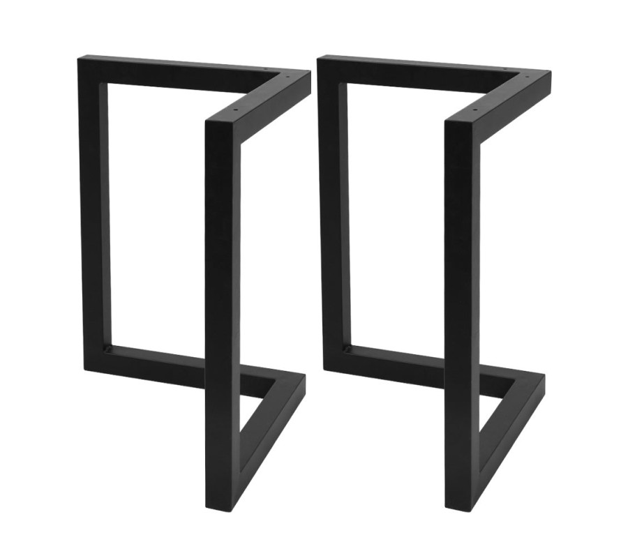 Mefunb 2x Coffee Dining Table Legs Steel Industrial Vintage Bench Metal 71CM Mefunb 2x Coffee Dining Table Legs Steel Industrial Vintage Bench Metal 71CM