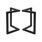 Mefunb 2x Coffee Dining Table Legs Steel Industrial Vintage Bench Metal 71CM Mefunb 2x Coffee Dining Table Legs Steel Industrial Vintage Bench Metal 71CM