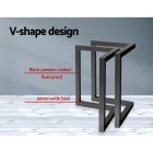 Mefunb 2x Coffee Dining Table Legs Steel Industrial Vintage Bench Metal 71CM Mefunb 2x Coffee Dining Table Legs Steel Industrial Vintage Bench Metal 71CM
