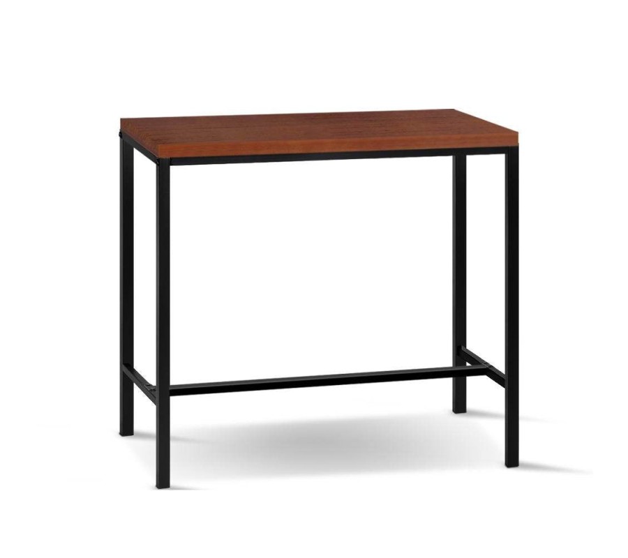 Mefunb Alex Bar Table – Walnut and Black Mefunb Alex Bar Table – Walnut and Black