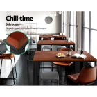 Mefunb Alex Bar Table – Walnut and Black Mefunb Alex Bar Table – Walnut and Black