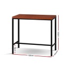 Mefunb Alex Bar Table – Walnut and Black Mefunb Alex Bar Table – Walnut and Black