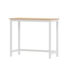 Mefunb Bar Table Ari Dining Desk High Solid Wood Kitchen Shelf Wooden White Cafe Mefunb Bar Table Ari Dining Desk High Solid Wood Kitchen Shelf Wooden White Cafe
